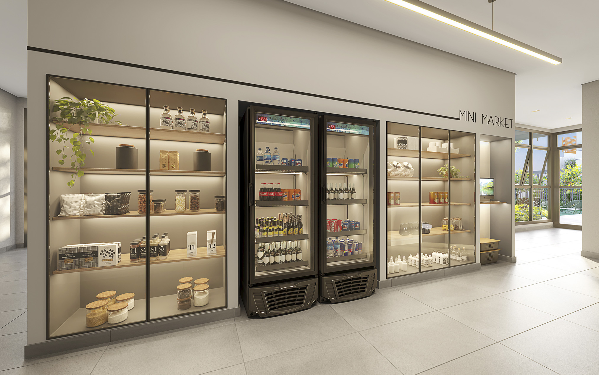 Mini Market - Imagem preliminar